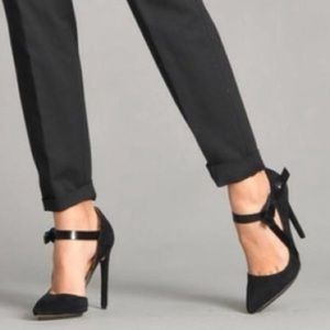 L.A.M.B. Black D'Orsay Pumps